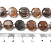 Dyed & Heated Natural Banded Agate Beads Strands G-C116-A83-01-5