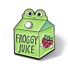 Cartoon Frog Enamel Pin JEWB-A005-20-02-1