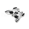 Halloween Alloy Enamel Pendants ENAM-I053-C02-3