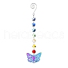 Stainless Steel with Glass Beaded Hanging Pendant Decorations PW-WG36566-03-1