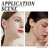 GOMAKERER Brass Stud Earring Findings KK-GO0001-99-6