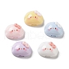 Opaque Resin Decoden Cabochons RESI-K035-04-1