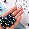 Opaque Acrylic Beads X-MACR-S370-D12mm-S002-5