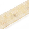 Natural White African Opal Beads Strands G-T140-44B-03-4