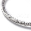 304 Stainless Steel Bangles BJEW-M284-21P-2