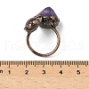 Natural Amethyst Rings RJEW-B122-04R-06-5