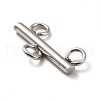 Non-Tarnish 304 Stainless Steel Chandelier Component Links STAS-E044-05P-3