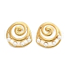 304 Stainless Steel Stud Earrings EJEW-R020-02G-02-4