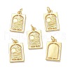 10Pcs Brass Pendants KK-SZ0004-52-1