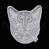 Cat Face DIY Silicone Molds AJEW-D052-04-2