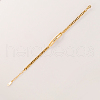 Stainless Steel Rectangle Link Bracelets MD0269-2