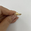 Brass Micro Pave Clear Cubic Zirconia Finger Rings FS-WGE303B-30-1