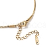 Mother's Day Brass Micro Pave Clear Cubic Zirconia Pendant Necklaces NJEW-G126-01E-3
