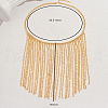 Vintage Iron Fringed Luxury Bib Necklaces for Banquets MM0442-2