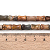 Natural Polychrome Jasper/Picasso Stone/Picasso Jasper Beads Strands G-T140-91-5