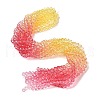 Transparent Painted Glass Beads Strands X1-DGLA-A034-T8mm-A07-1