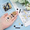 DICOSMETIC 72Pcs 6 Styles 304 Stainless Steel Pendants STAS-DC0016-29-3
