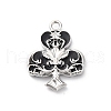 Alloy Enamel Pendants PALLOY-V002-02P-03-1