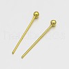 Brass Ball Head Pins KK-E647-19G-30mm-2