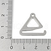 Non-Tarnish 201 Stainless Steel Pendants STAS-L279-008P-3