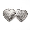 Tarnish Resistant 316 Stainless Steel Locket Pendants STAS-P268-05P-4