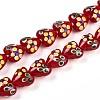 Handmade Lampwork Beads Strands LAMP-N028-02C-1