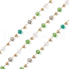Handmade Glass Beaded Chains CHS-P016-45G-06-1