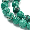 Synthetic Shoushan Stone Beads Strands G-H060-04B-4