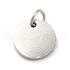 Non-Tarnish 304 Stainless Steel Charms STAS-G295-23P-2