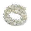 Natural Green Moonstone Beads Strands G-NH0060-A01-03-3