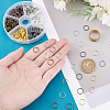 1 Box 6 Color Iron Jump Rings IFIN-PH0001-10mm-08-3