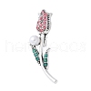 Alloy Rhinestone Brooches JEWB-H028-03AS-01-1