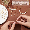 Brass Beads KK-BC0005-62G-4