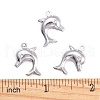 Tarnish Resistant Dolphin 304 Stainless Steel Pendants X-STAS-I045-29-3