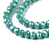 Electroplate Glass Beads Strands EGLA-A034-P2mm-A03-2