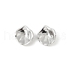Brass Lotus Leaf Charms KK-V015-19P-1