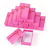 Cardboard Jewelry Storage Gift Boxes for Earrings Rings CON-TAC0004-14-10