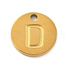 Ion Plating(IP) 304 Stainless Steel Pendants FIND-M017-02G-D-1