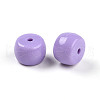 Opaque Acrylic Beads SACR-T017-35C-2