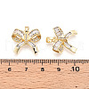 Brass Micro Pave Cubic Zirconia Pendants KK-N257-46G-3