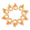 Transparent Plastic Lobster CLaw Clasps KY-H005-A03-1