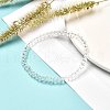 Faceted Glass Rondelle Beads Stretch Bracelet for Kid BJEW-JB06807-22-2