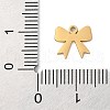 304 Stainless Steel Charms STAS-S138-02G-01-3