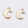 Long-Lasting Plated Brass Charms X-KK-F741-42G-1