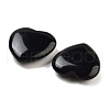 Mother's Day Gifts Heart Natural Obsidian Palm Stones G-C134-06A-18-2