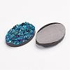 Druzy Resin Cabochons CRES-S044-30x20mm-6-2
