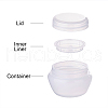 Plastic Mushroom Cosmetics Cream Jar MRMJ-BC0001-39B-2
