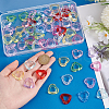   11 Colors Transparent Acylic Bead Frame MACR-PH0001-90-5