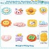 Resin Cabochons CRES-CJC0009-10A-8