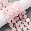 Natural Rose Quartz Beads Strands G-P570-E16-01-1